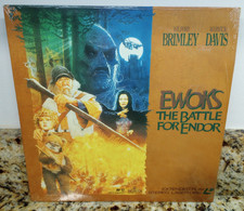 Ewoks: The Battle for Endor 1985 Laserdisc STILL MOSTLY SEALED 