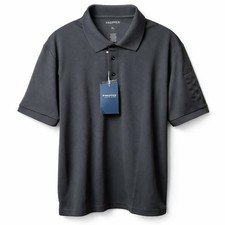 NWT PROPPER Mens Uniform Polo Short Sleeve Shirt Sz XL Navy Stretch Snag-Free