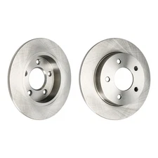 Set of 2 Rear Disc Brake Rotors For 2004-2008 2010 2012 Mazda 3 2.0L BP4Y26251B
