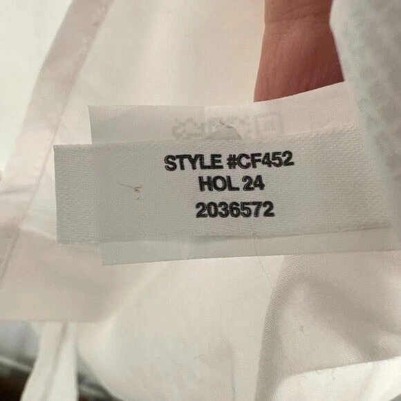 J. Crew Embellished Jewel Garçon shirt Cotton Poplin Sparkle Formal Occasion NWT - Image 3 of 4