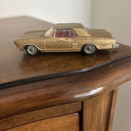 New ListingOriginal Vintage Corgi  #245 Buick Riviera gold. Trans o lite.  1964 -1968