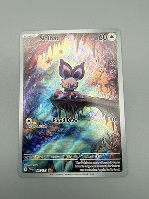 Noibat 169/159 Sv09: Journey Together Pokemon Holo Illustration Rare Full Art