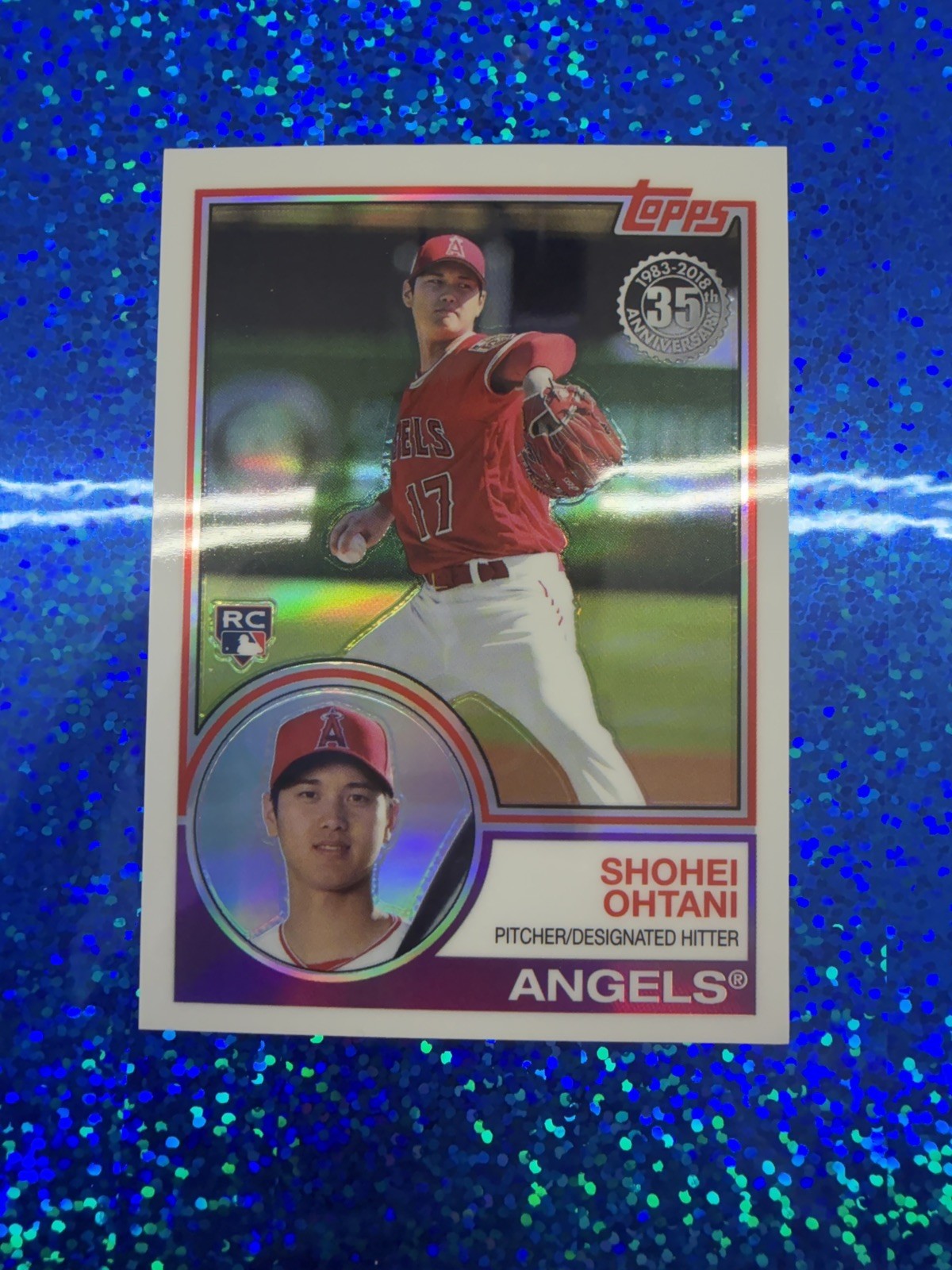 2018 Topps SHOHEI OHTANI Rookie Silver Pack 1983 Promo Angels RC #51