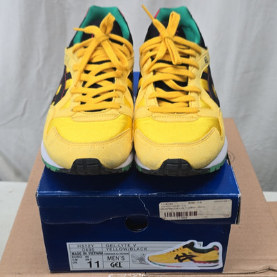 ASICS GEL-Lyte V Yellow/Black Low Top Lace Up Sneakers H512Y Men's