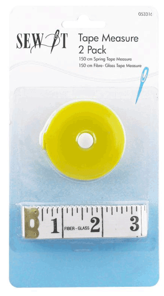 Metric/Imperial and Retractable Tape Measures 150cm | Sew It 053316