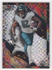 #199 Ainias Smith 2024 Finest X-Fractor RC Philadelphia Eagles
