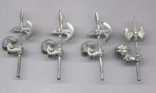 Warhammer Chaos Warriors With Halberds 4 x Halberd Axe Arms