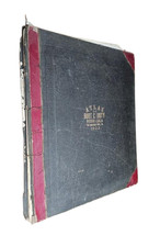 Over-sized Atlas of Burt County Nebraska 1922 VERY POOR CONDITION