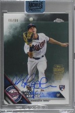 2018 46/99 Max Kepler (2016 Topps Chrome) #16TC-138 Buyback Auto 1m1a