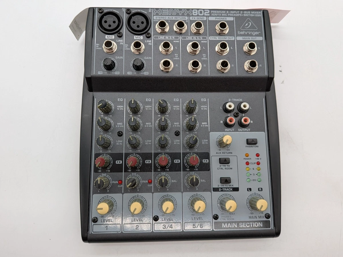 Behringer Xenyx 802 Mixer for sale - eBay