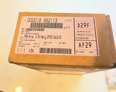 Intel (Altera) Arria 10 10AX027E4F29E3SG FPGA (NO RETURNS!) 1 lot of 22 pieces