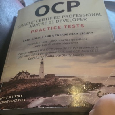 OCP Oracle Certified Professional Java SE 11 Developer Practice Tests : Exam...