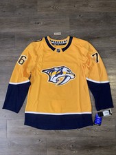 Adidas NHL Authentic Nashville Predators P.K. Subban Jersey #76 Mens Size 44 NEW