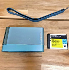 Sony Cyber shot DSC-T90 12.1MP 4x Compact Digital Camera Blue F/S From Japan