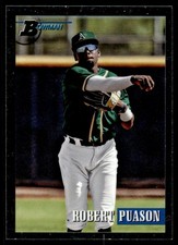 2021 Bowman Heritage Robert Puason Oakland Athletics #200