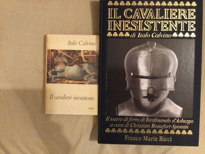 I.Calvino DER INEXISTENTE RITTER, Einaudi und FMR