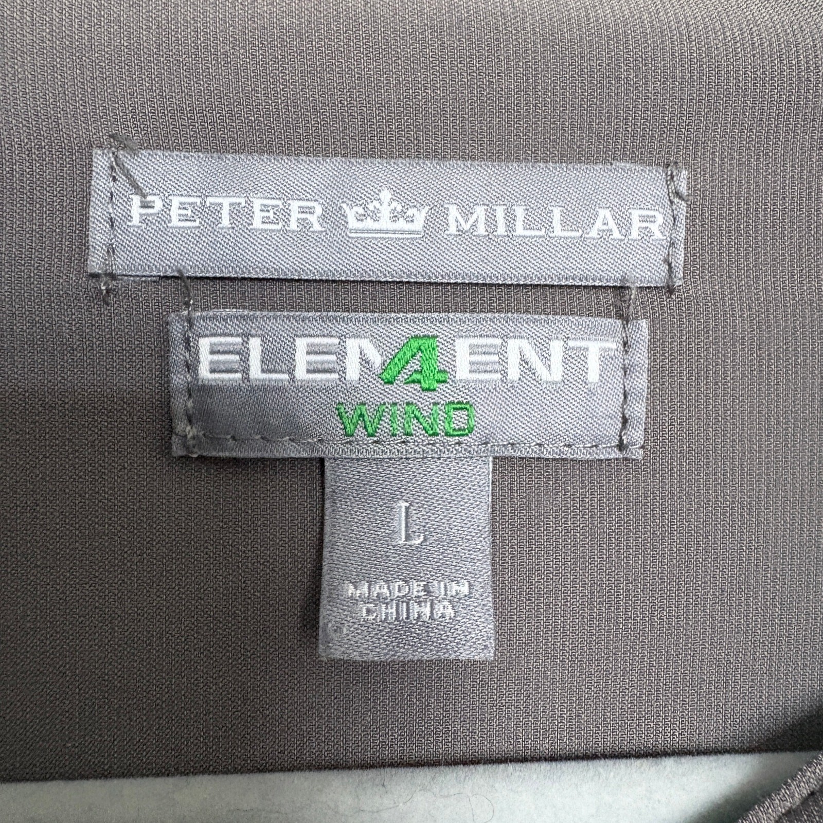 Peter Millar Element 4 Wind Pullover Jacket Teal … - image 3