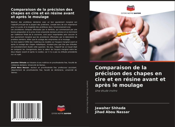 Jawaher Shhada (U. A.) | Comparaison De La PréCision Des Chapes En Cire Et En...-image