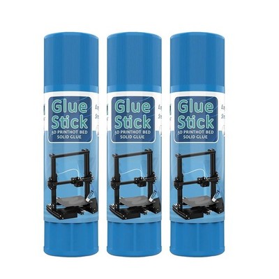 3er Pack 3D-Drucker Haftstift Kleber Klebestifte für sicheres Haften von PLA/AB