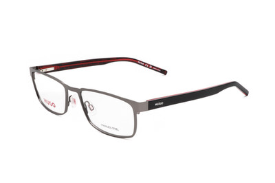 Hugo Boss Men's 56mm Matte Dark Ruthenium Opticals HG1075-R80-56