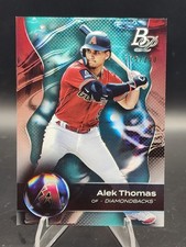 2023 Bowman Platinum - Alek Thomas #17 Aqua Ice Foil /250