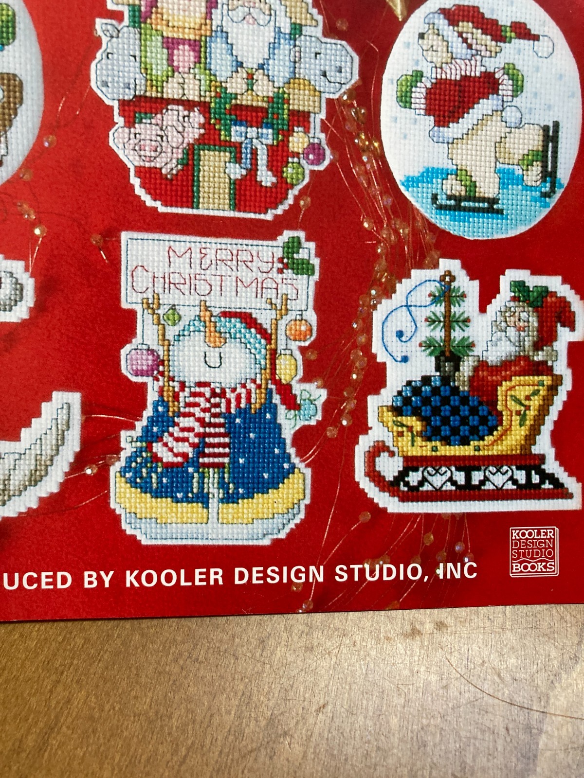 Leisure Arts Leaflet #3428 Cross Stitch Ornaments 78 Designs Christmas VTG 2003