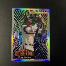2022 Topps Finest Cornerstone Eloy Jimenez Blue Jays