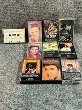 Lot of 10 Elvis Presley Cassette Tapes   RCA / Digest   Mixed Years   Vintage