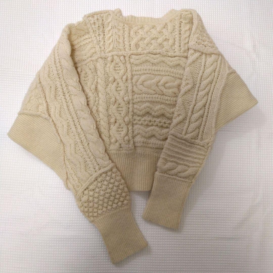 CURRENTAGE cable patch knit - image 7