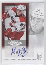 2013 Panini Playoff Contenders Rookie Ticket Variation Chris Terry #132 Auto 2u3