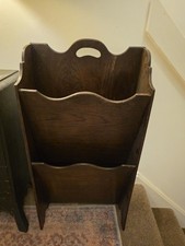 Art. Deco Oak Magazine/ News Paper  Rack