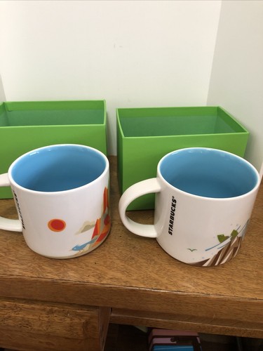 Starbucks New Mexico And Utah You Are Here Kaffee Tee Tassen Neu im Karton - Bild 9 von 9