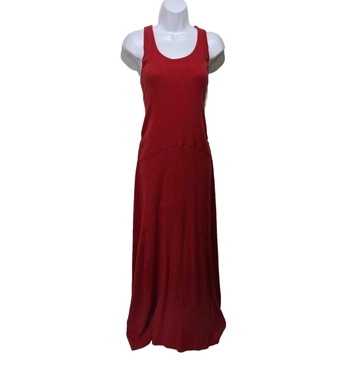 athleta maxi dress sleeveless casual comfort drs21 