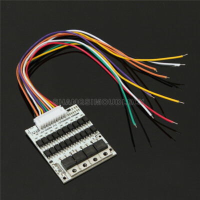 10S Li-ion Lithium Cell 18650 Battery Balance Protection BMS PCB Board 36V 40A