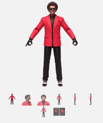 Jazwares The Weeknd X Fortnite Articulated Action Figure 6.5 Jazwares The Weeknd X Fortnite Articulated Action Figure 6.5