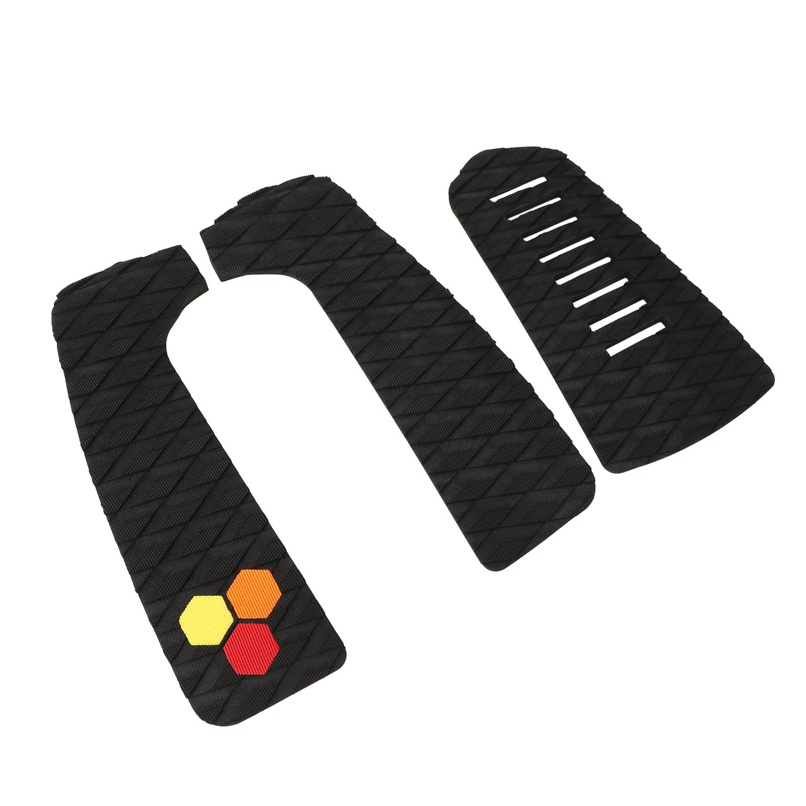 BLACK Surf Deck Traction Pad EVA Trimmable Antiip Strong Grip Versatile MU