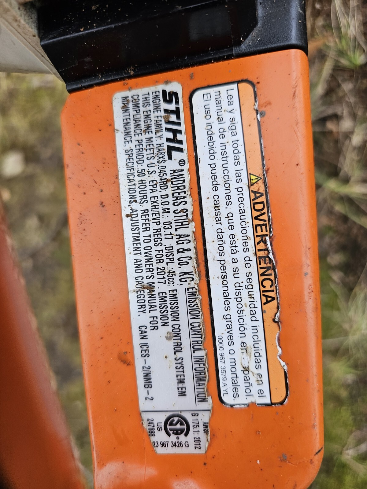 Stihl MS250 Chainsaw eBay