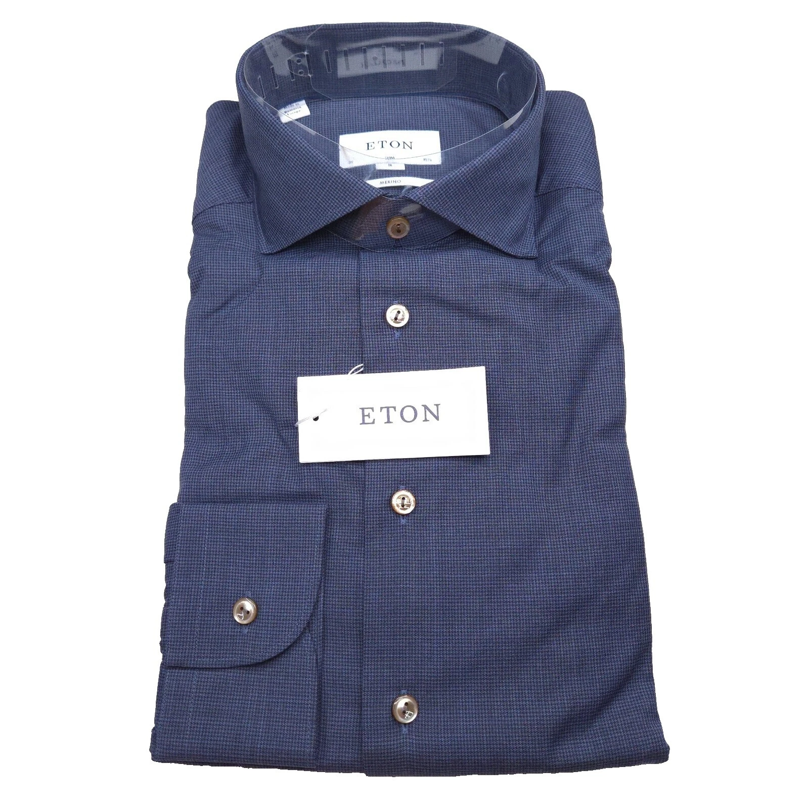 100% Wool Dress Shirts for Men