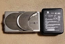 Minolta Dimage G400 Digital Camera 4MP Megapixel 3x Optical w/Charger Untested 