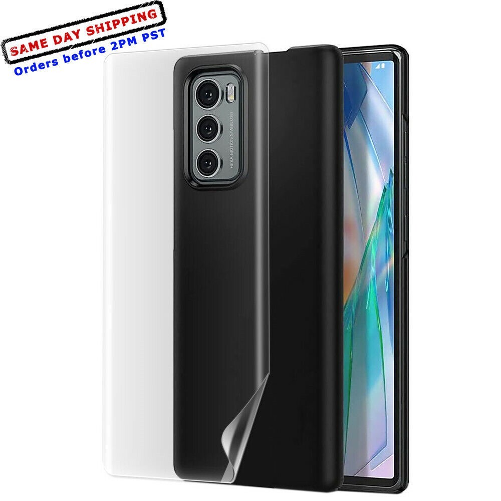 Screen Protector+Shock Absorbing Hard PC Case f Verizon/AT&T LG Wing 5G LM-F100V-image