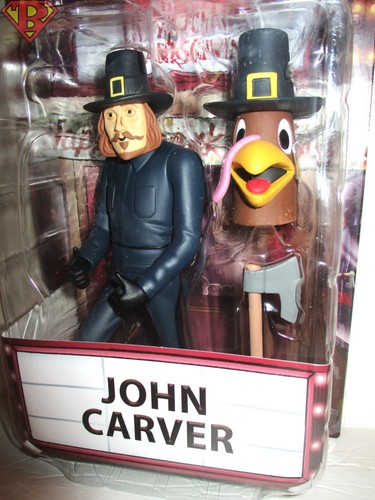 JOHN CARVER Thanksgiving Movie Toony Terrors 6" Action Figure Neca MINT 2023 - Picture 8 of 9