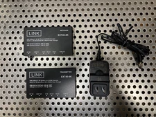 Lot of 2 LINK EXT40-4K HDMI Extender Set w/ 1 Power Supply (Transmitter)