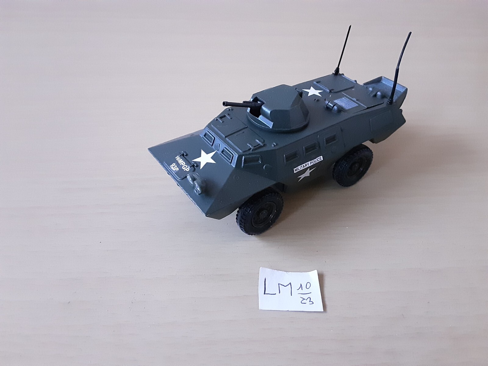 B673 Vintage 1971 Solido 227 France Char Blindé AMX 13T VCI Militaire