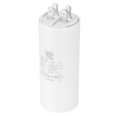 CBB60 25uf Run Capacitor,AC450V 4Pin Double Insert for Motor Star 96x40mm
