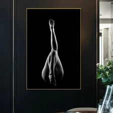 Sexy Woman Canvas Poster Modern Wall Art Canvas Painting Wall Picture Prints Art