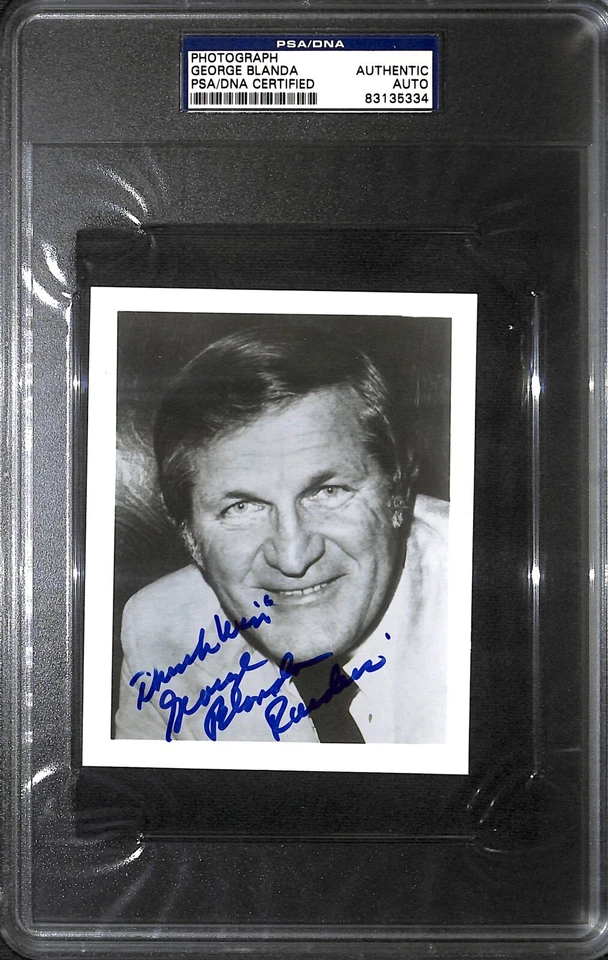 George Blanda Signed 4x5 Photo PSA/DNA COA QB Raiders Football Picture Autograph - Image 3 of 4