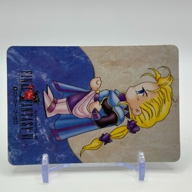 Edgar Figaro 9 Final Fantasy VI Card TCG  Games Famicom Collection Japan 1994