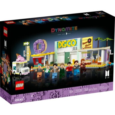 LEGO Ideas: BTS Dynamite Disco (21339) BRAND NEW/SEALED/BOX IS EXCELLENT