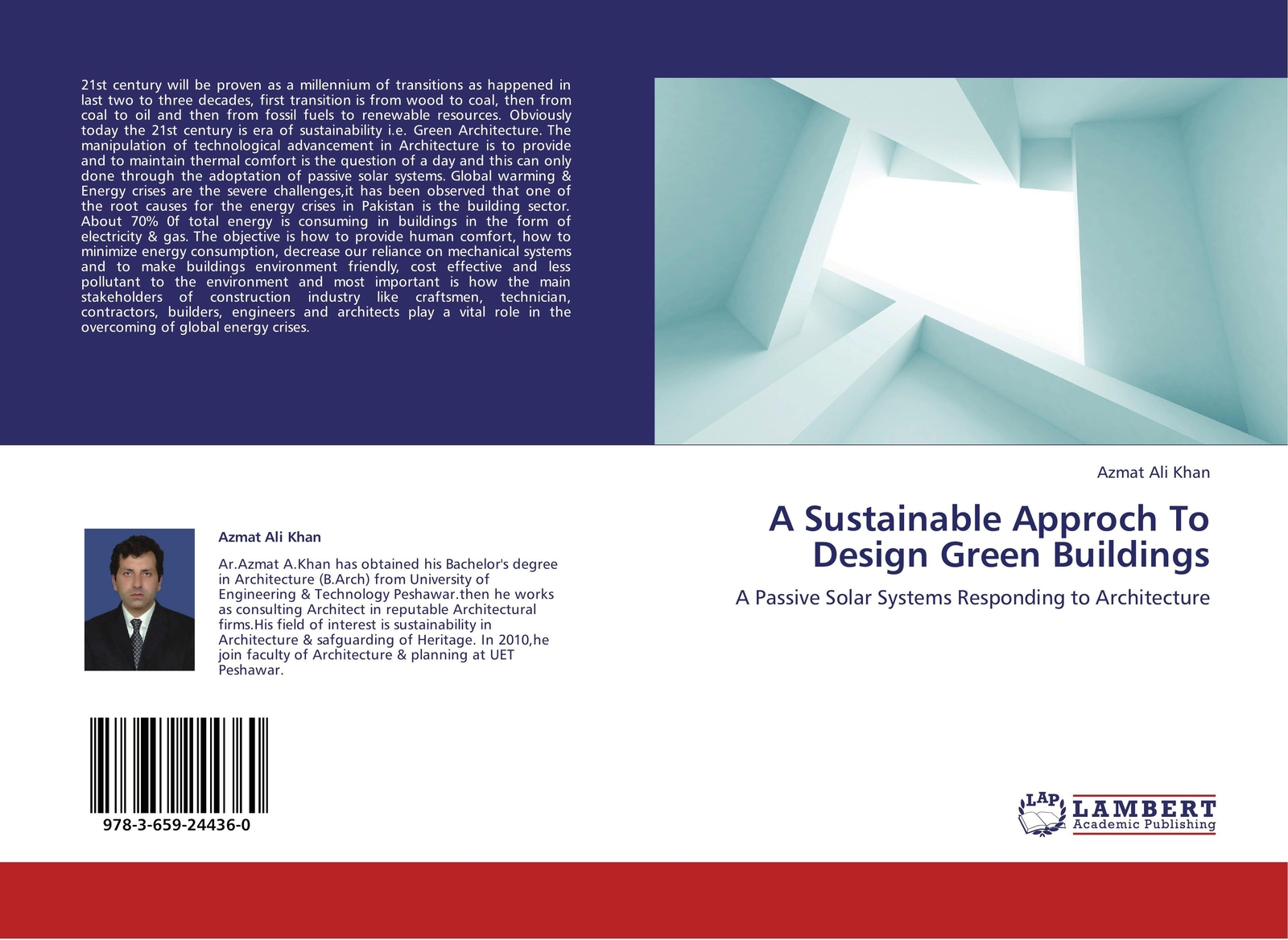 Thumbnail - Azmat Ali Khan | A Sustainable Approch To Design Green Buildings |