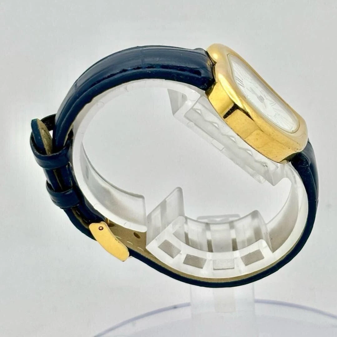 SAINT LAURENT (YSL) Orologio Yves Saint Laurent Cuore Donna Quarzo Oro Cintura NAVY dal Giappone Lavoro